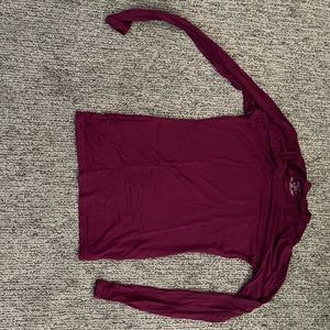 Cherokee Infinity Women’s Tee - Wine XS